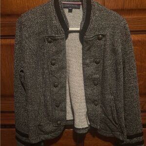 Tommy Hilfiger Vintage Gray Herringbone Jacket